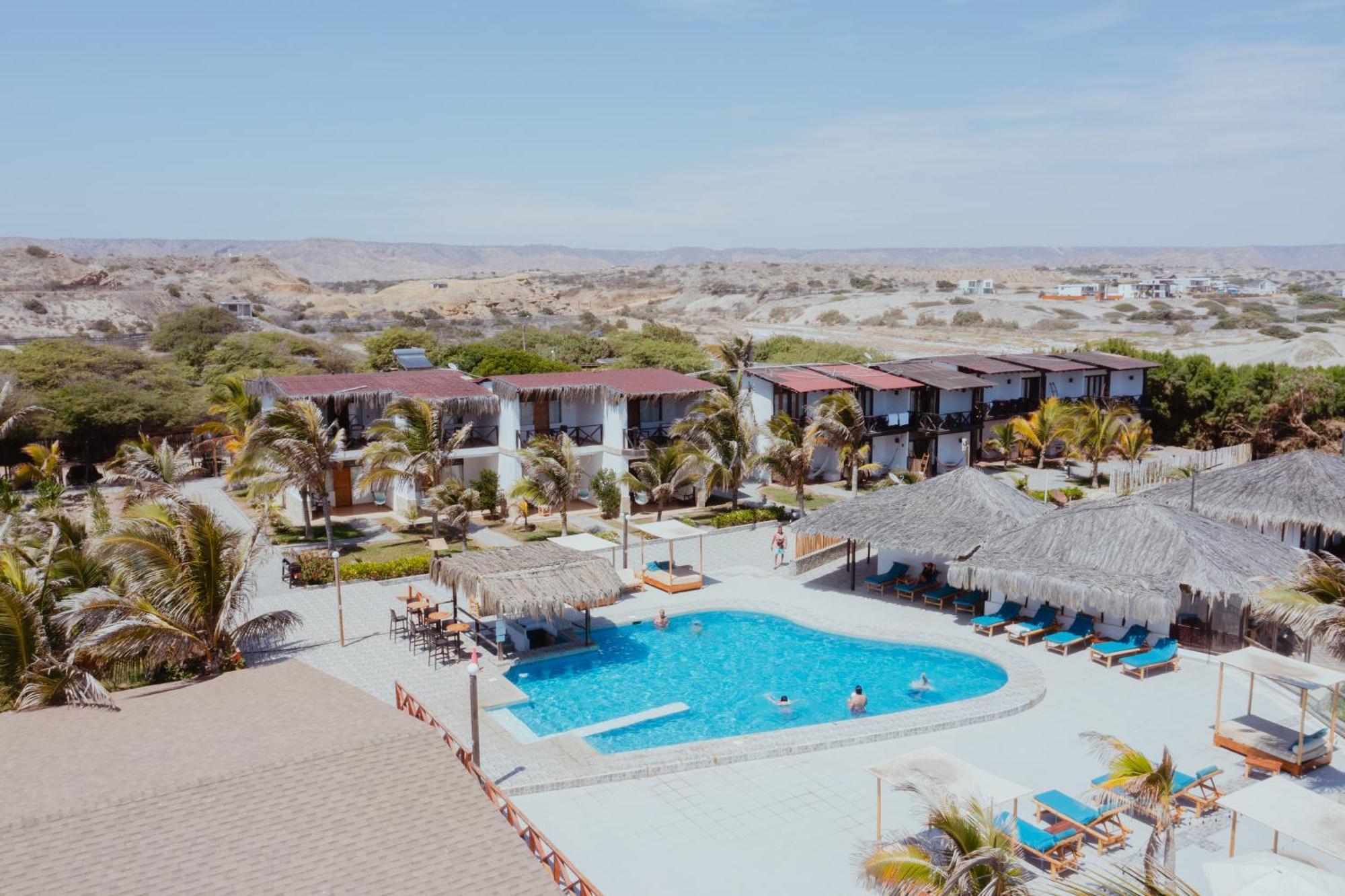 El Refugio De Vichayito Hotell Exteriör bild