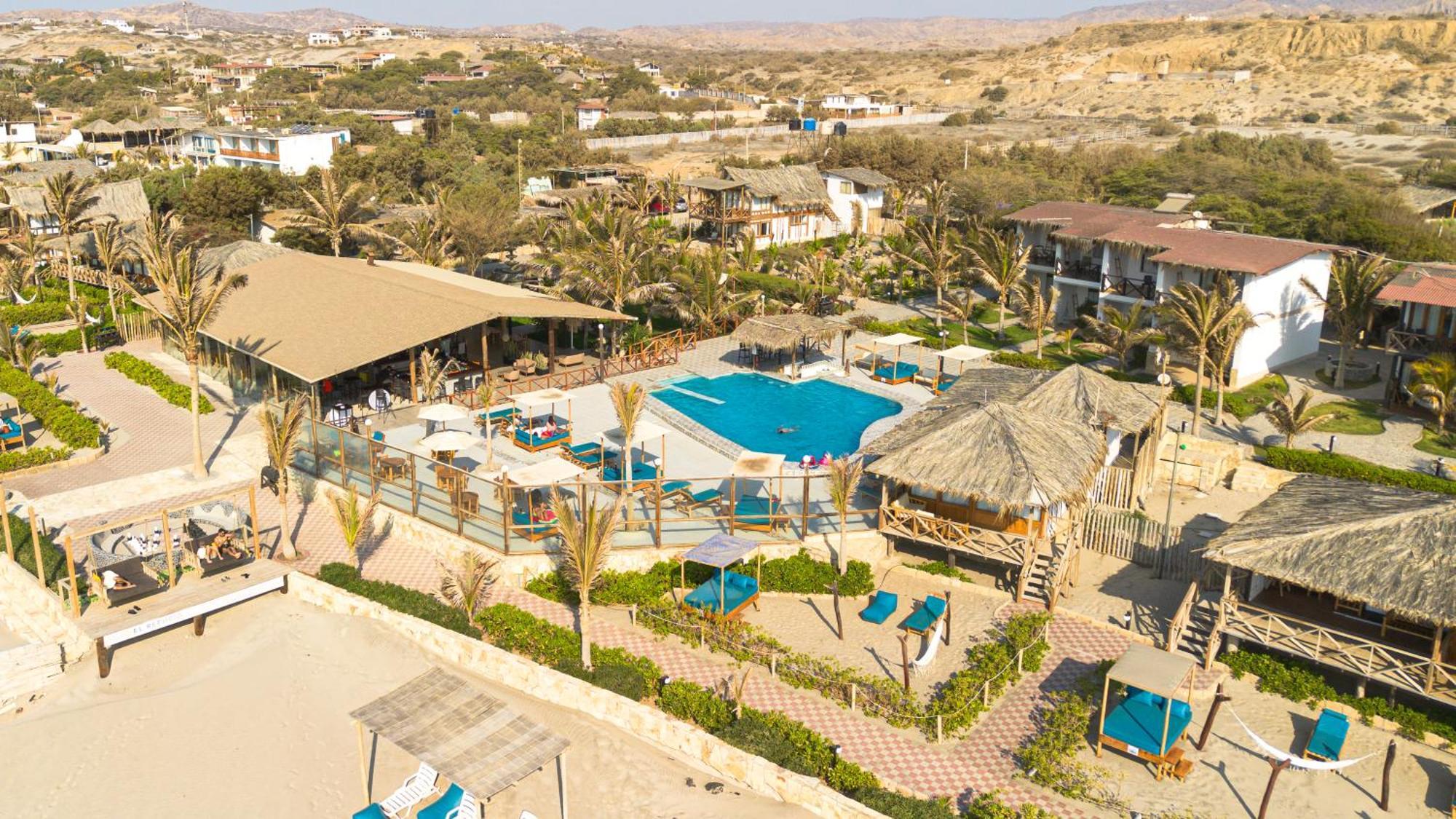 El Refugio De Vichayito Hotell Exteriör bild