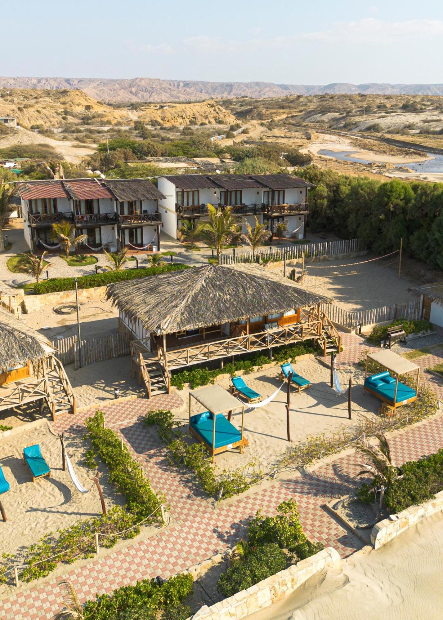 El Refugio De Vichayito Hotell Exteriör bild